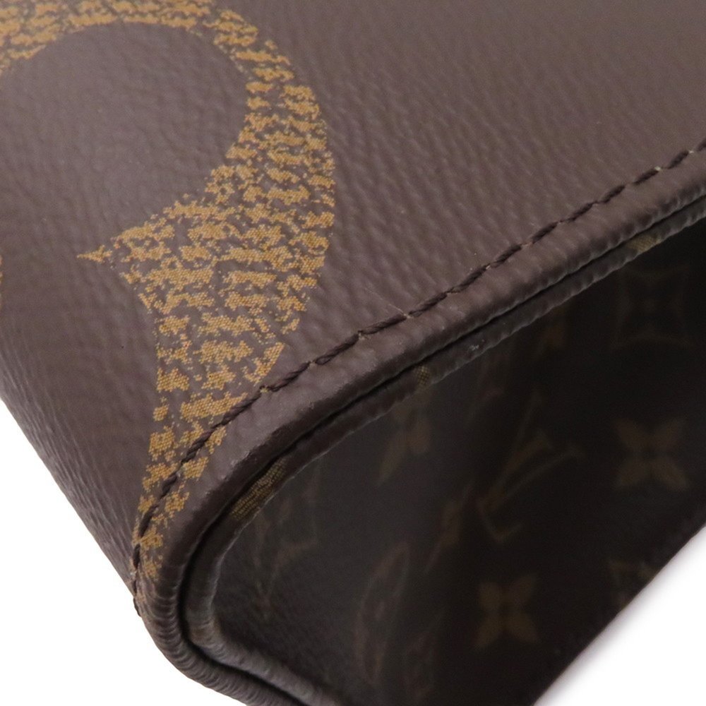 Louis Vuitton Tote Bag Monogram Reverse Giant On the Go MM M45321 Shoulder - Picture 9 of 16